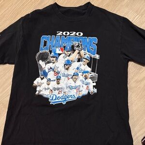 2020 dodgers champions tee